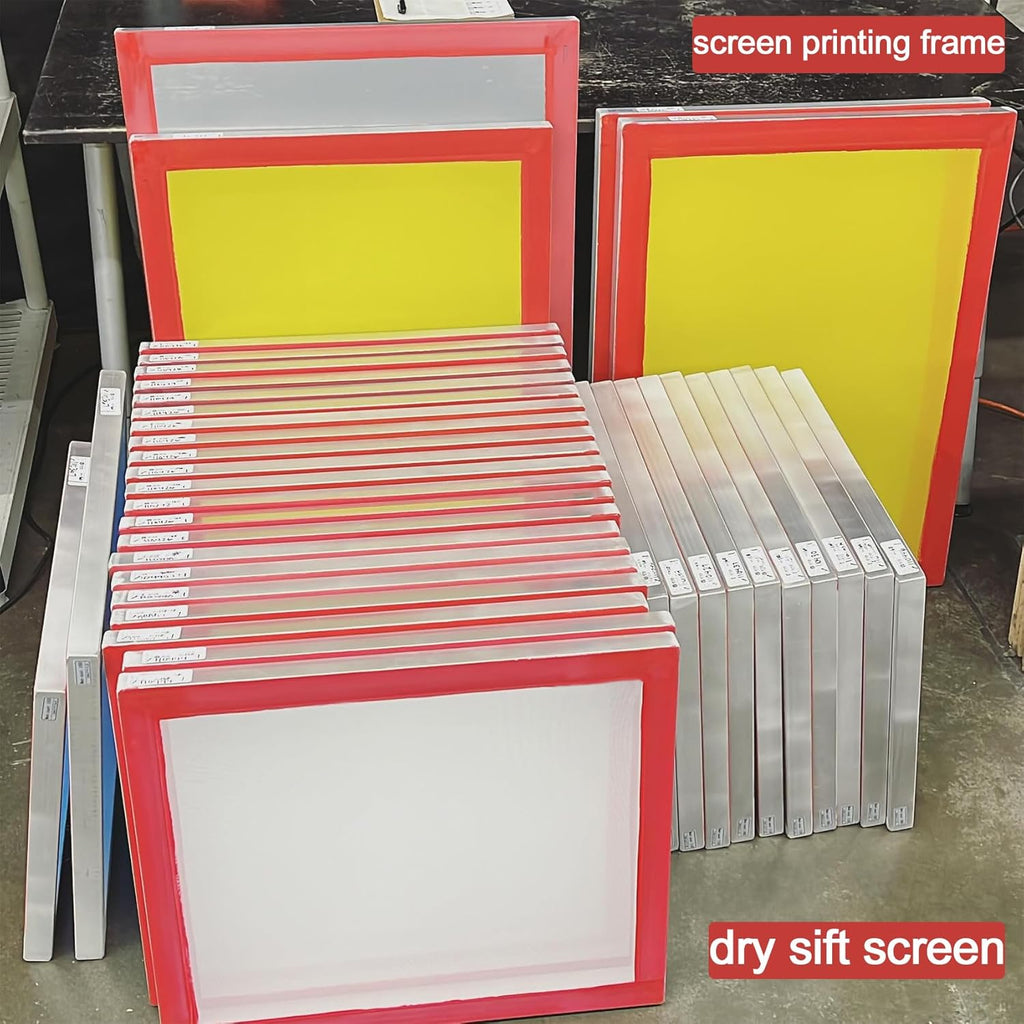 12 × 16" Dry Sift Screen, 4 Sizes, Aluminum Frame, Nylon Mesh U885