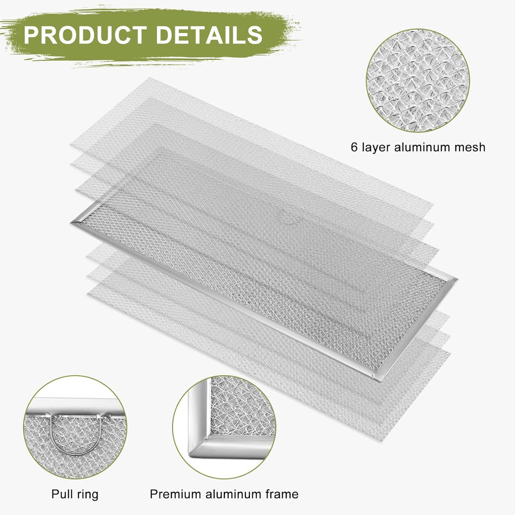Jenn-air Downdraft Range Grease Filter 71002111 Aluminum Mesh 2-Pack K533873