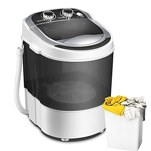 Portable Compact Washing Machine w/Washer and Spinner, 10 lbs Washing Capacity, Stackable Washer and Dryer, Portable Washer and Dryer Combo for Apartments, Condos, RVs, Camping