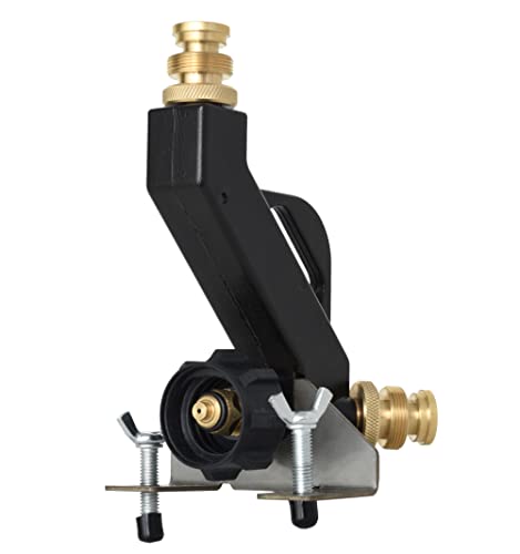Flame King 3- Port Propane Distribution Tree for Camping, Connects 1-lb Appliances to a Standard Propane Tank, Perfect for Lanterns, Stoves, Heaters, and Grills