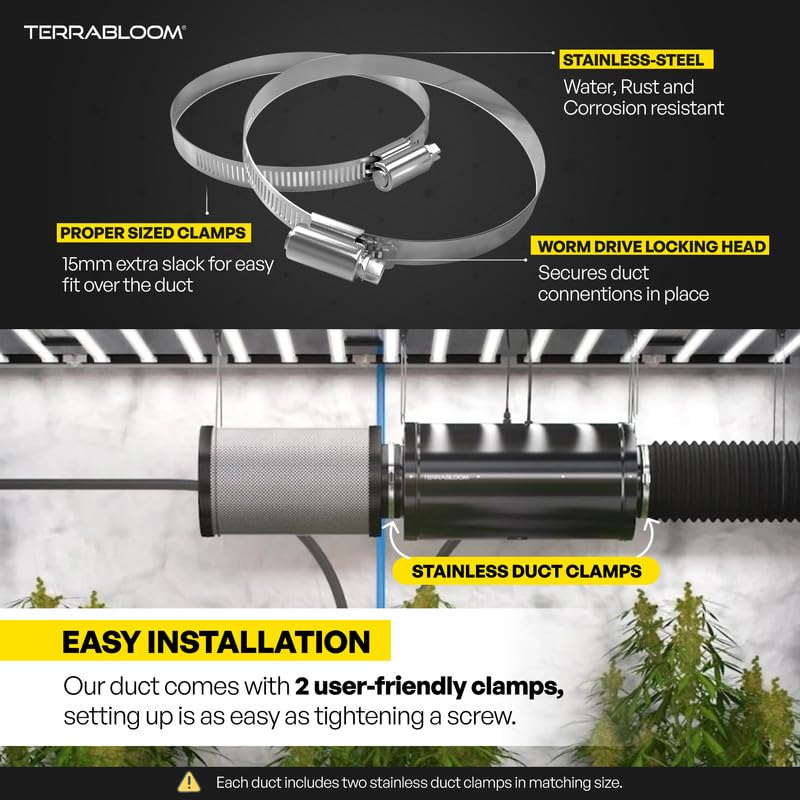 6" Flexible Ducting Air Ventilation Hose E499639