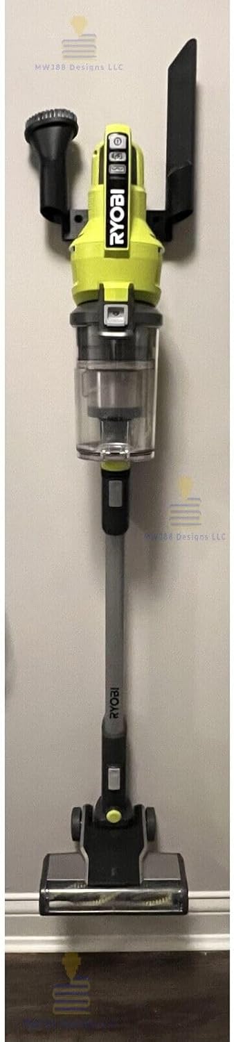 Wall Mount for Ryobi ONE+ 18V Stick Vac, Black A133501