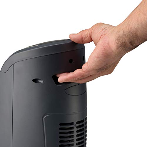 Lasko 5160 Ceramic Tower Heater with Remote Control, Black Q9524