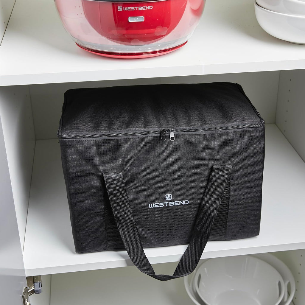 West Bend Versatility Plus Slow Cooker, 6-Quart, Non-Stick, Black S7173