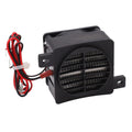 PTC Car Air Heater, 80W 24V PTC Car Fan Heater 30S Fast Constant Temperature Heating Element Heaters Portable PTC Heating Fan for Small Space
