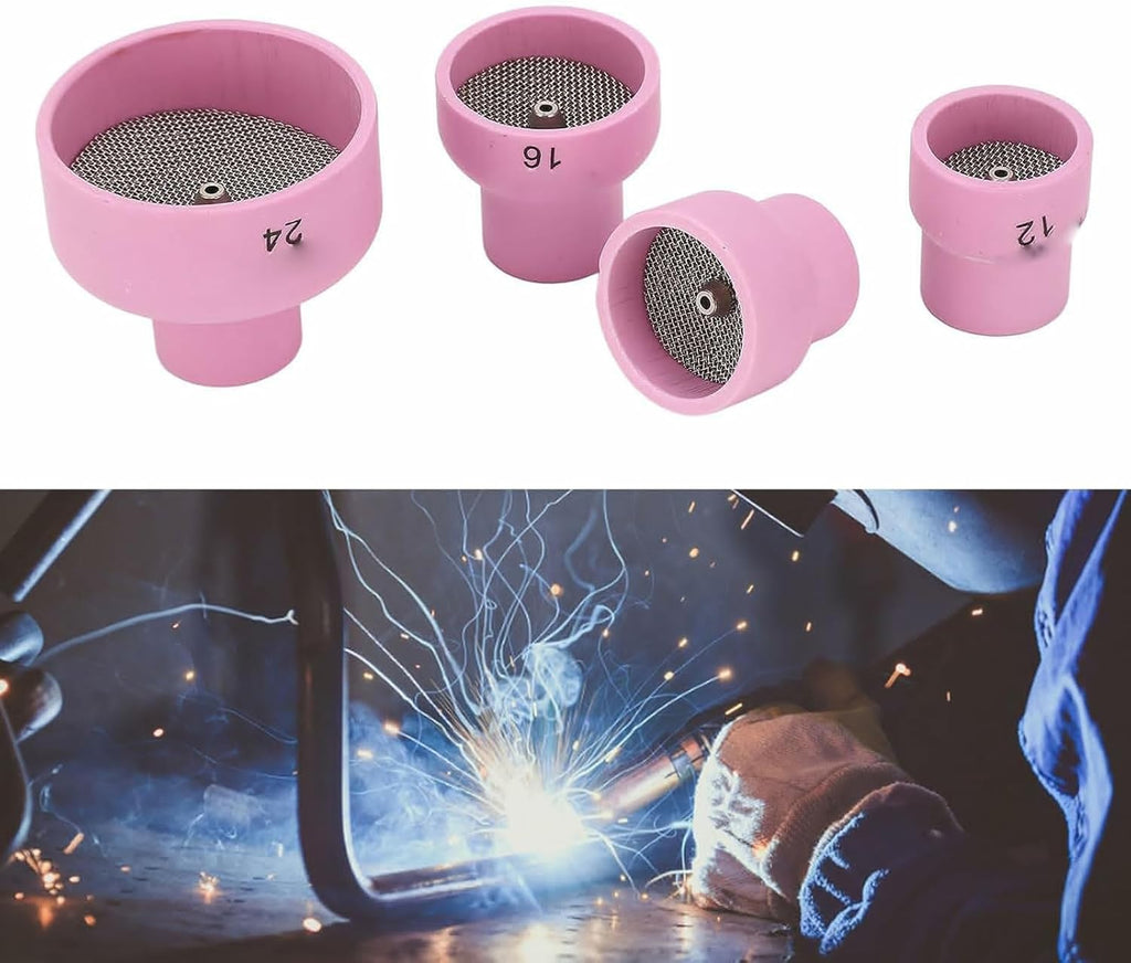 4 Pack TIG Welding Torch Ceramic Nozzles for WP9 20 25 17 18 26 R357686