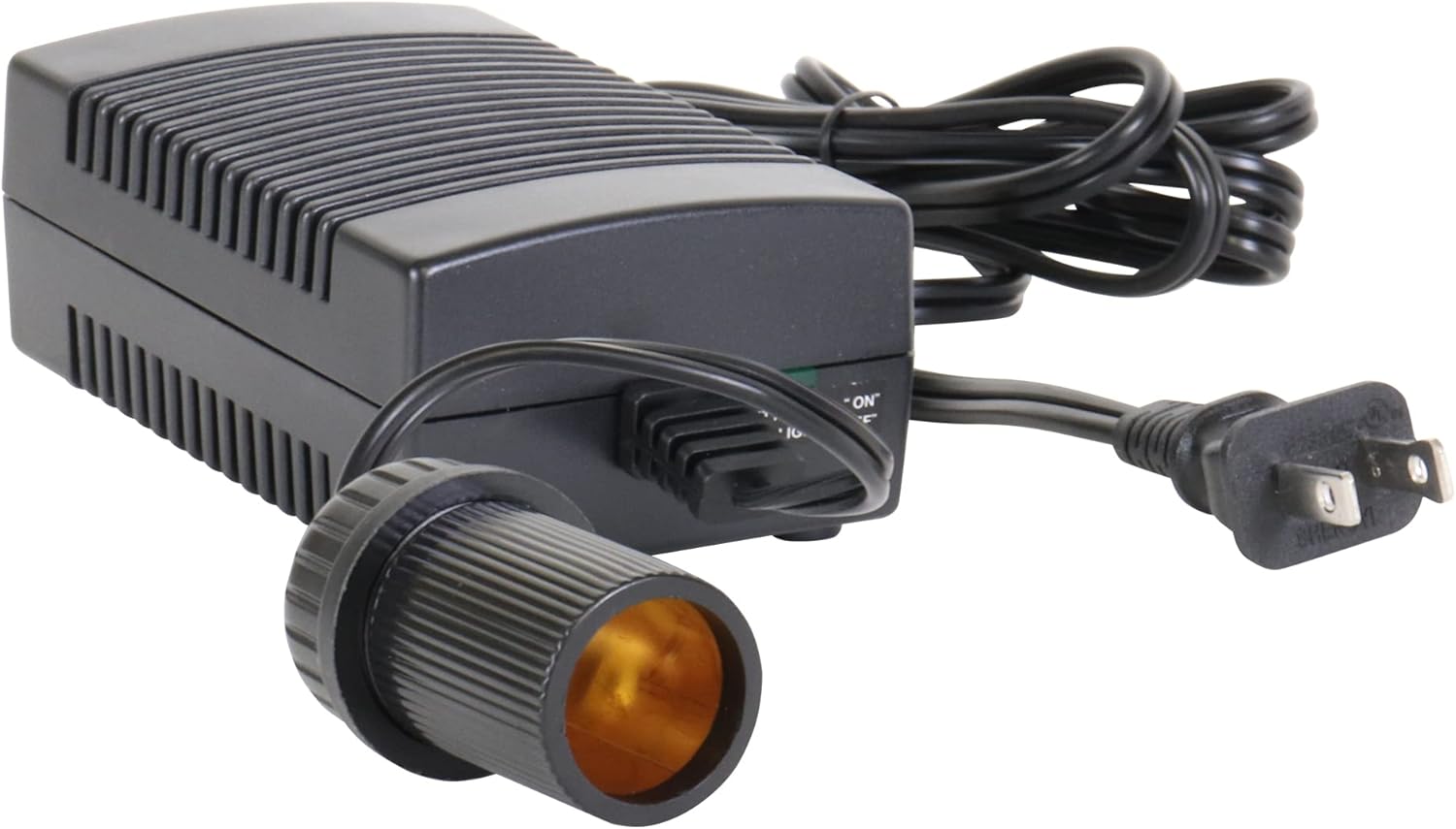 Koolatron AC to DC Converter 110V to 12V Power Adapter with Circuit Breaker, 6ft Cord for Car Fridge & Coolers S36182
