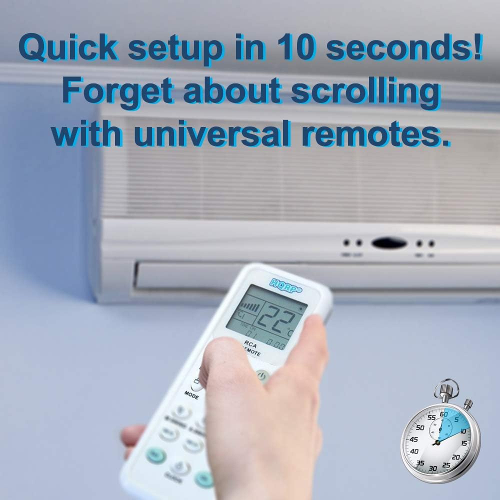HQRP Universal Remote Control for Fedders Air Conditioner U6787