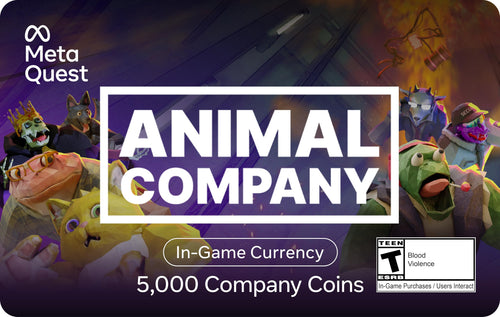 Animal Company: 5,000 Company Coins Standard - Meta Quest [Digital Code]