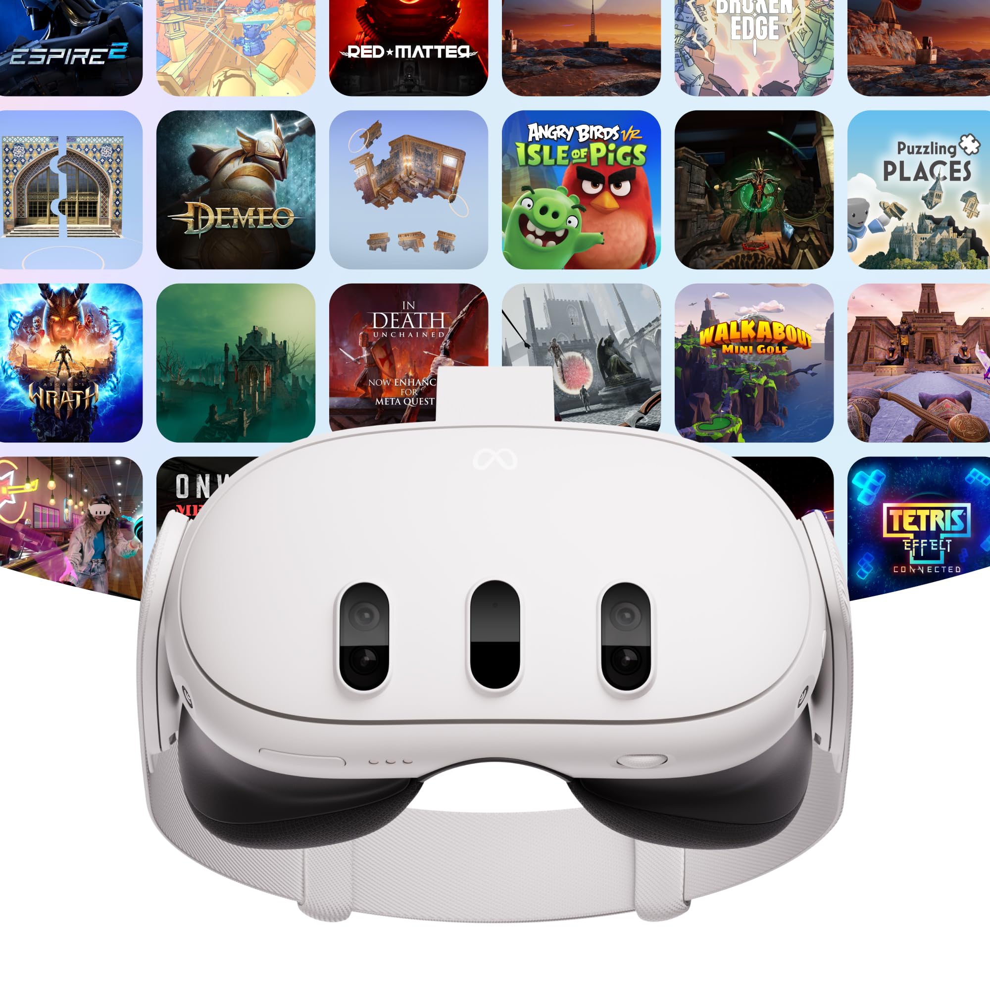 Meta Quest 3 512GB, one Low Monthly Price, 24 Months of Games and Extended Protection, Ultimate Virtual Reality Experience