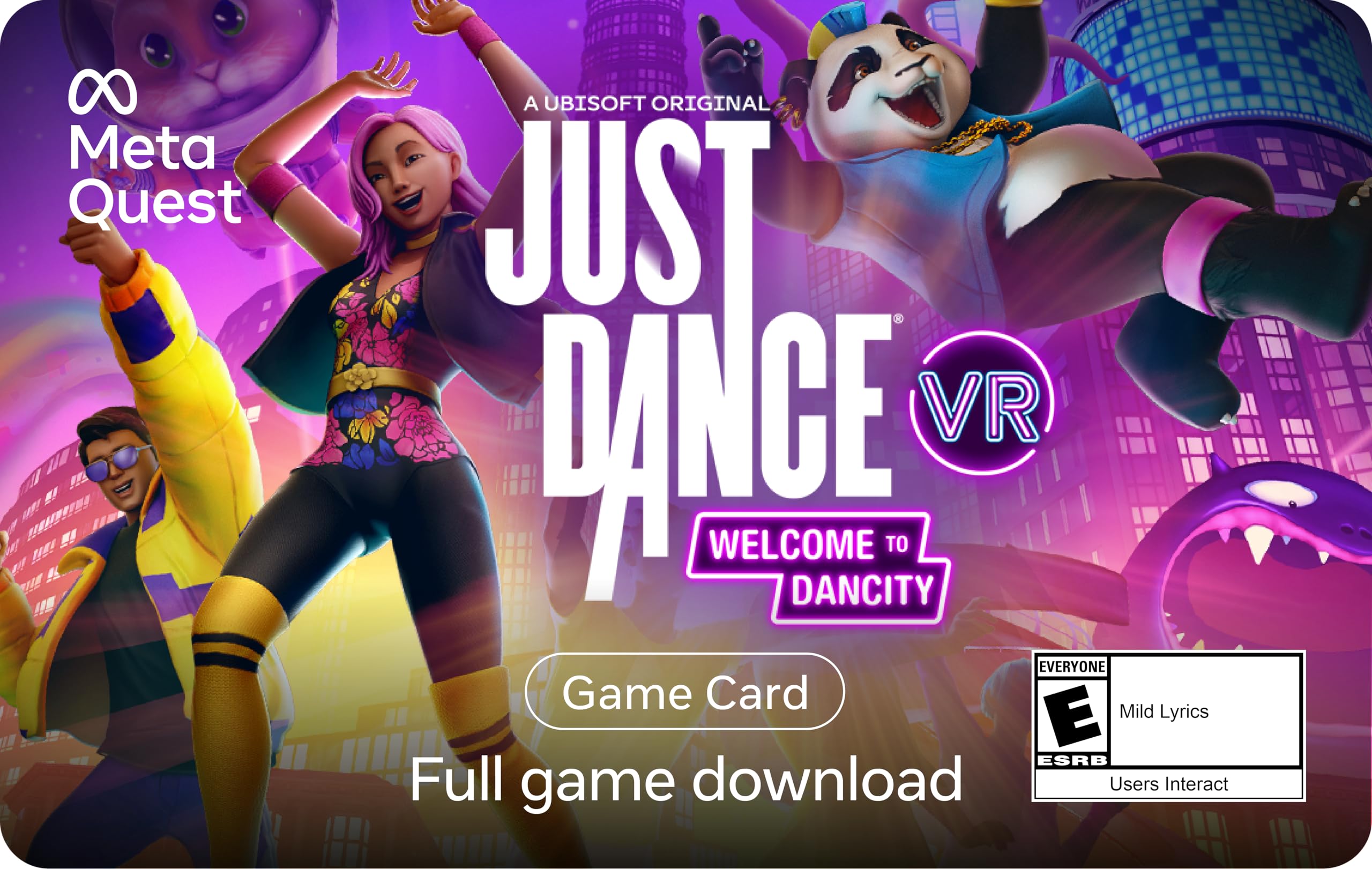 Just Dance VR: Welcome to Dancity - Standard - Meta Quest [Digital Code]