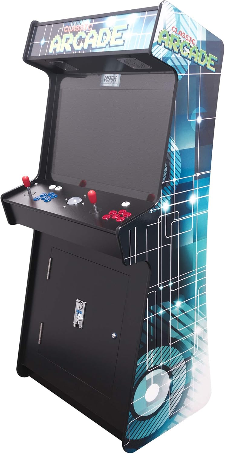 Creative Arcades Full Size 2 Player Arcade Machine with 32" LCD Screen C3153