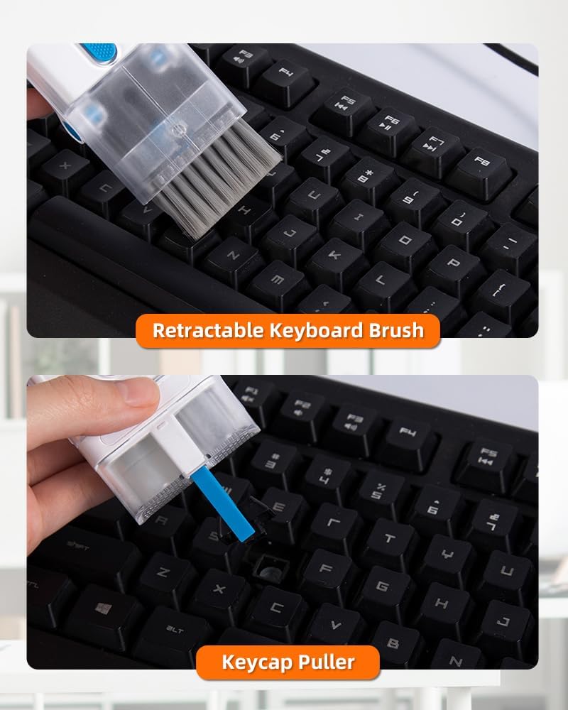 Brigii Keyboard Cleaner Kit with Keycap Puller and Brush - Blue S180947
