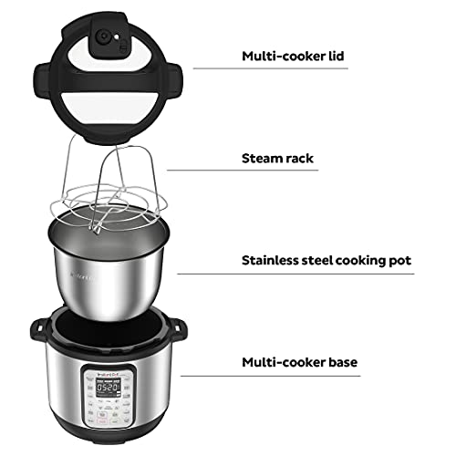 Instant Stainless Steel Duo Plus 9-In-1 Electric Pressure Cooker E373377