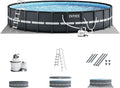 INTEX 26339EH Ultra XTR Deluxe Above Ground Swimming Pool Set: 24ft x 52in – Includes 2800 GPH Cartridge Sand Filter Pump – SuperTough Puncture Resistant – Rust Resistant – Easy to Assemble
