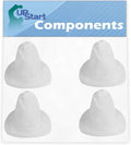 4-Pack VF110 Filter Replacement for Black & Decker HHVI315JO42, HHVI320JR02, CHV1410, CHV1510, CHV1410L32, HHVI325JR22 Vacuum Cleaner - Compatible with Black & Decker VF110 DustBuster Pre Filter