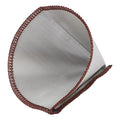 EMUKOEP Reusable Coffee Filter Cone Shape Fine Filtering 304 Stainless Steel Paperless Mesh Coffee Filter