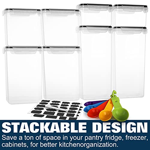M MCIRCO Airtight Food Storage Containers Set with Lids, BPA Free Plastic Y2646