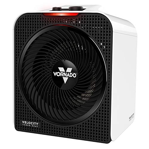 Vornado Velocity Whole Room Space Heater with Timer, Adjustable Thermostat, and Advanced Safety Features
