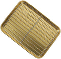 UPKOCH 1 Set Kitchen Oil Filters Tray, Stainless Steel Oil Drain Rack Baking Cooking Oil Drip Filter Fine Mesh Filter Basket for Frying Grilling Food Strainer Colander