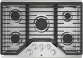 GE JGP5030SLSS 30 Inch Gas Cooktop with Power Boil, Simmer, Continuous Grates, 5 Sealed Burners and ADA Compliant