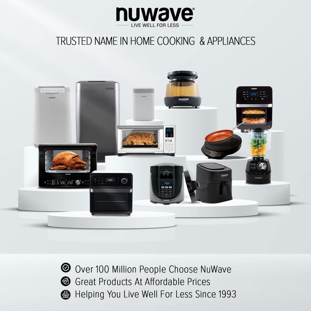 NuWave OxyPure Genuine Replacement HEPA/Carbon Combo Filter for Models 47001-47004 Q925