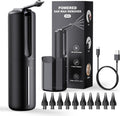 Ear Wax Removal Electric Ear Irrigation Flushing System Water Powered Ear Cleaner with 4 Pressure Modes Safe and Effective Ear Cleaning Tool Water Resistant USB Rechargeable