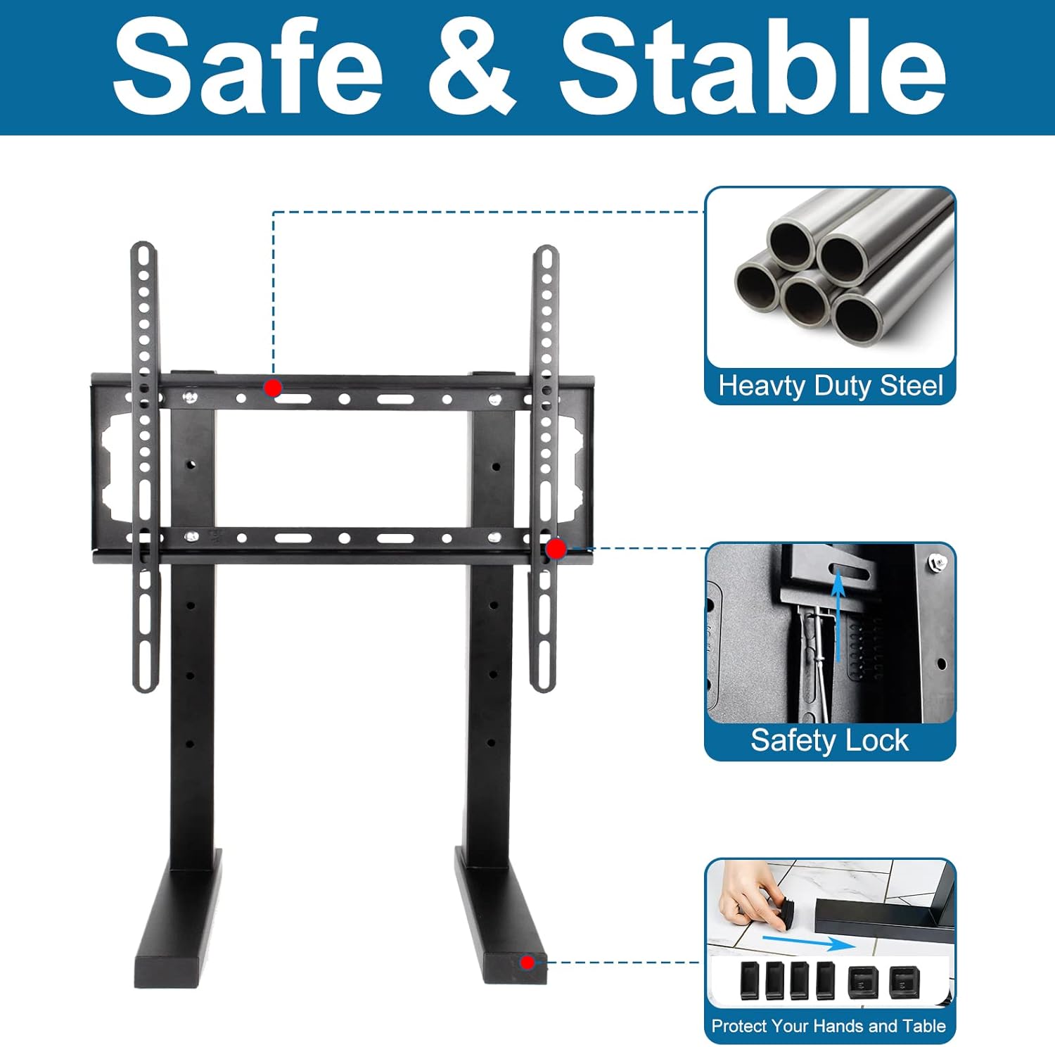 Universal TV Stand Base Replacement for Samsung 32-55 inch TVs S755