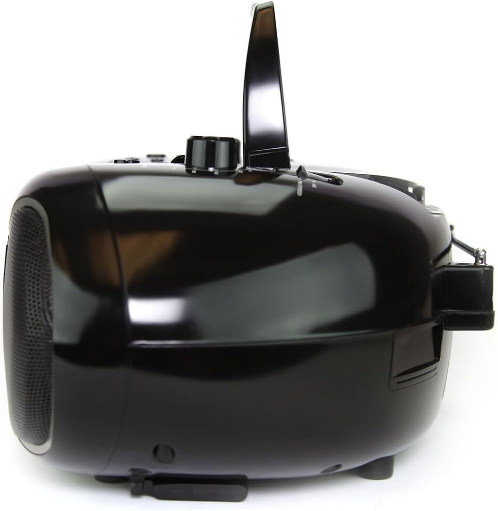 Emerson 7" Bluetooth DVD Boombox with AM/FM Radio & Digital TV, Black T518