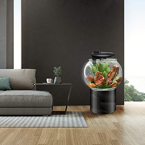 Penn-Plax AquaSphere 360 Large Bowl-Shaped Aquarium with Filtration and LED Light A959184