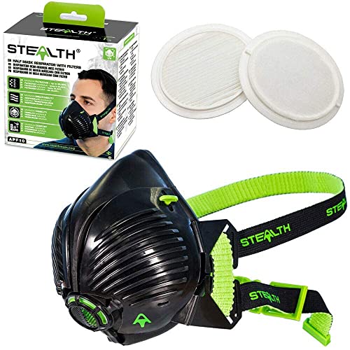 Stealth Respirator Dust Mask with Filter for Welding & Construction R730