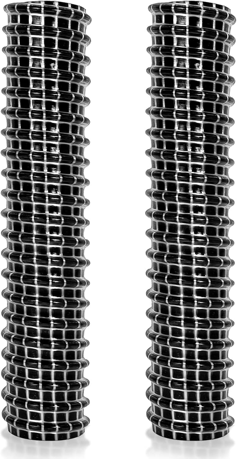 Lower Nozzle Hose for Shark Rocket HV300, HV301, HV302, HV320, HV321 Vacuums for 6" x 1.25" ID Shark Rocket Vacuum Hose Replacement (2 Pack)