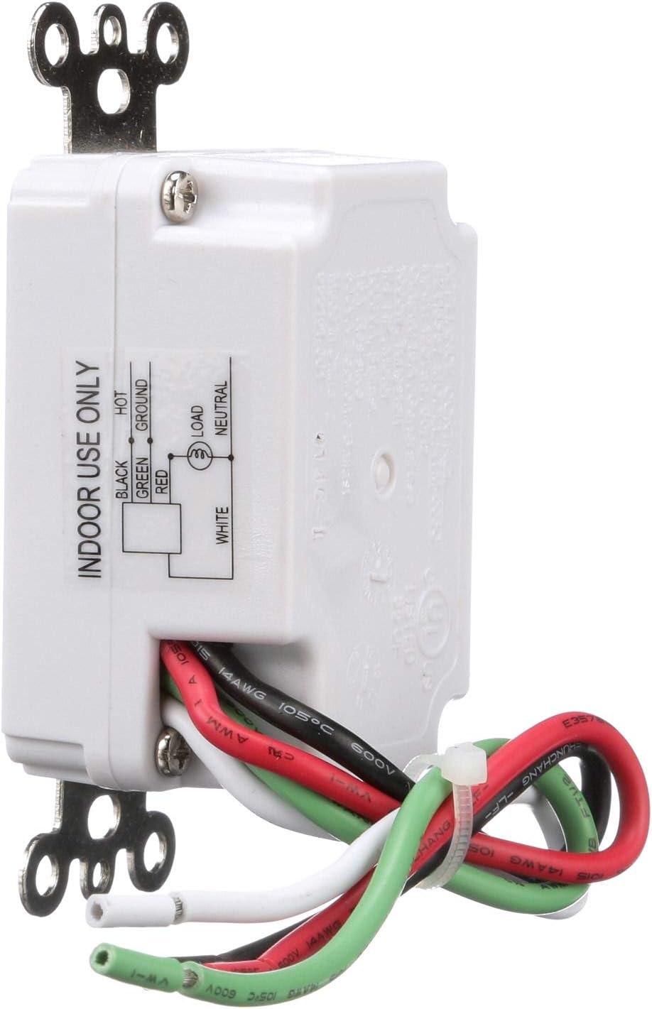 Woods 59013 in-Wall Timer, 120V, 15A, White W66114