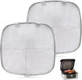 2 Pack Replacement Stainless Steel Splatter Shield for Ninja Foodi AG300,AG301C Air Fryer Replacement Part
