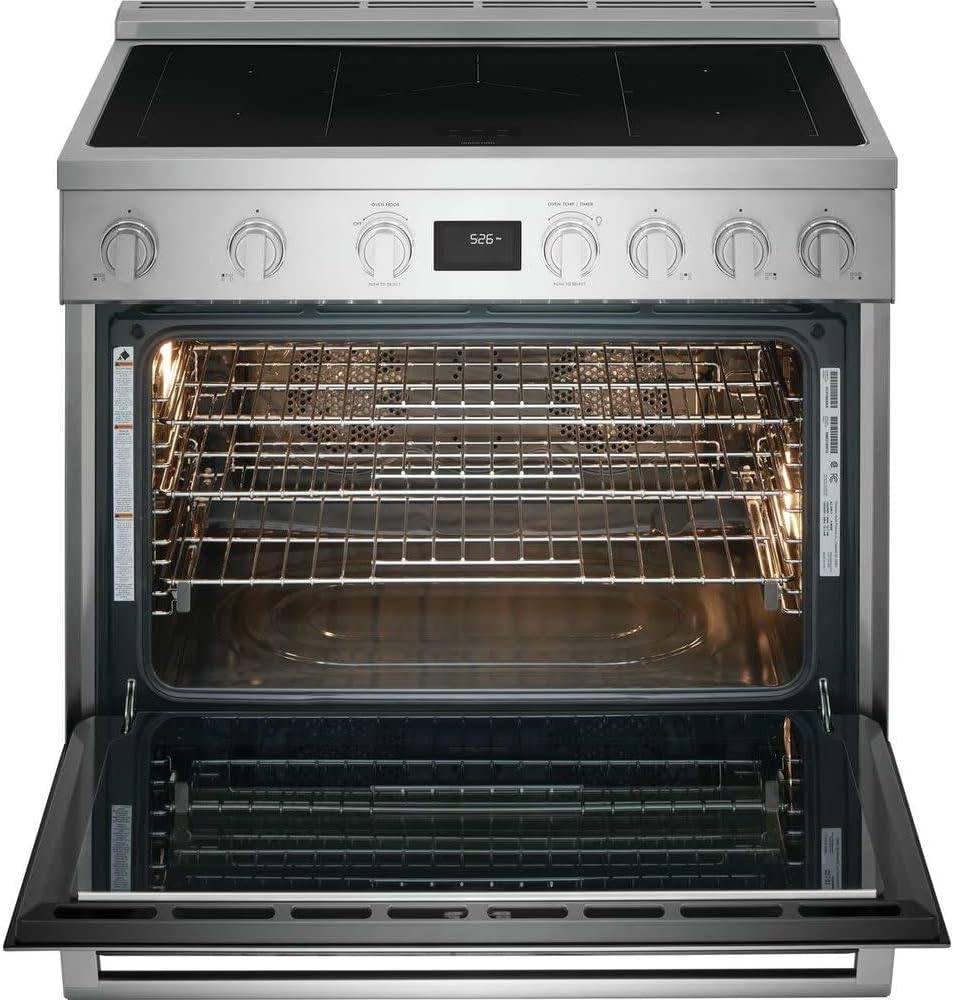 Electrolux ECFI3668A 36 Inch Induction Range with True Convection, Stainless Steel N5199