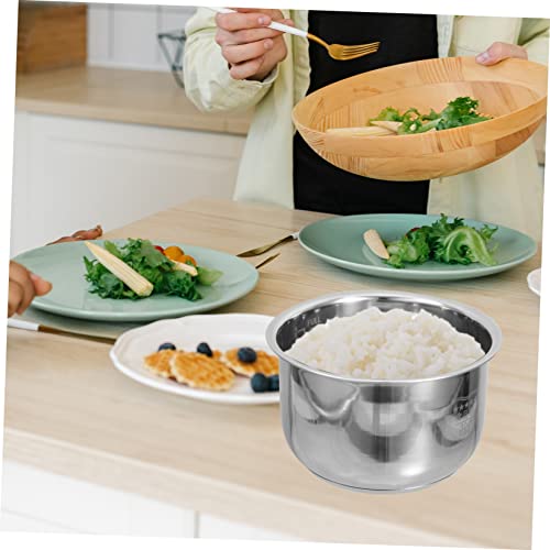 SWOOMEY Rice Cooker Liner Nonstick Stainless Steel Inner Pot F14976
