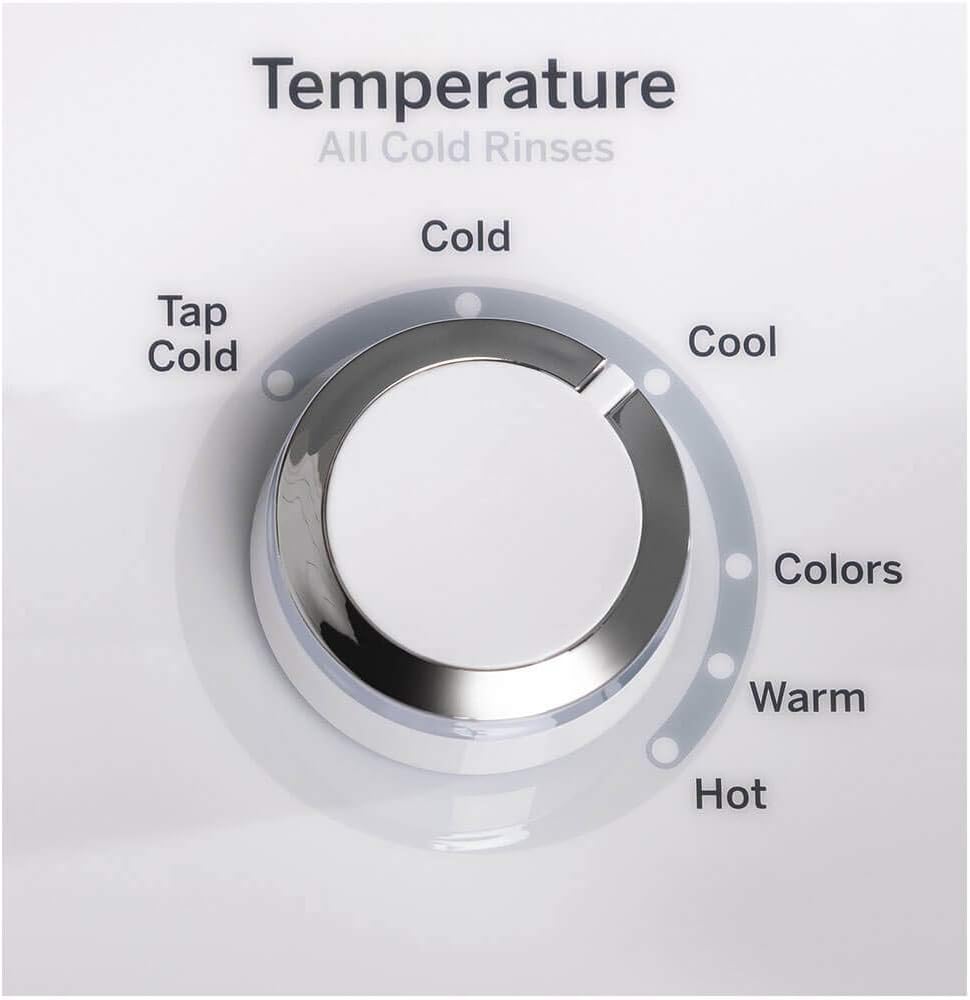 GE GTW500ASNWS Top Loading Washer with Stainless Steel Basket, White T776267