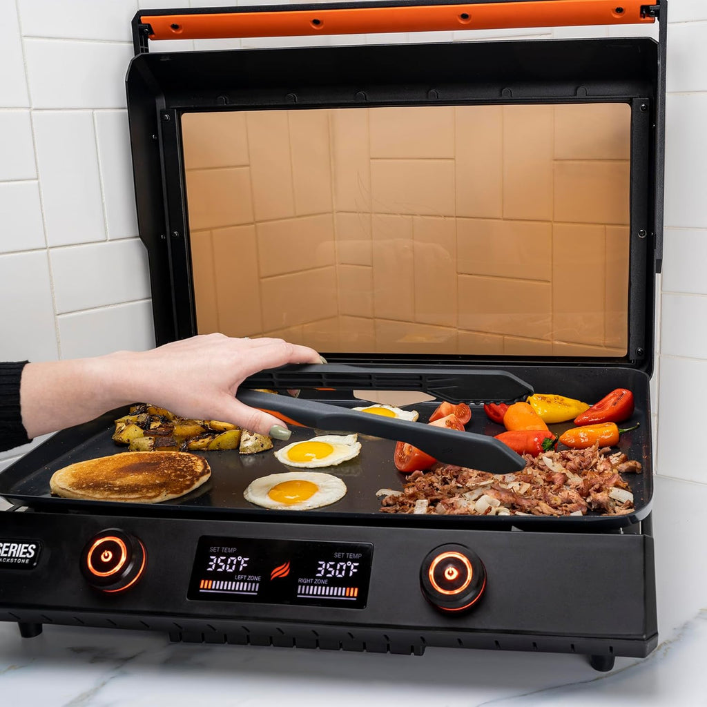 Blackstone 22 Inch Electric Griddle Nonstick with Lid, E-Series Tabletop P53922