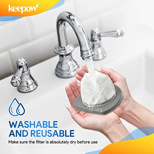 KEEPOW Featherweight Replacement Filters for Bissell Vacuum 2033 Series Y40155