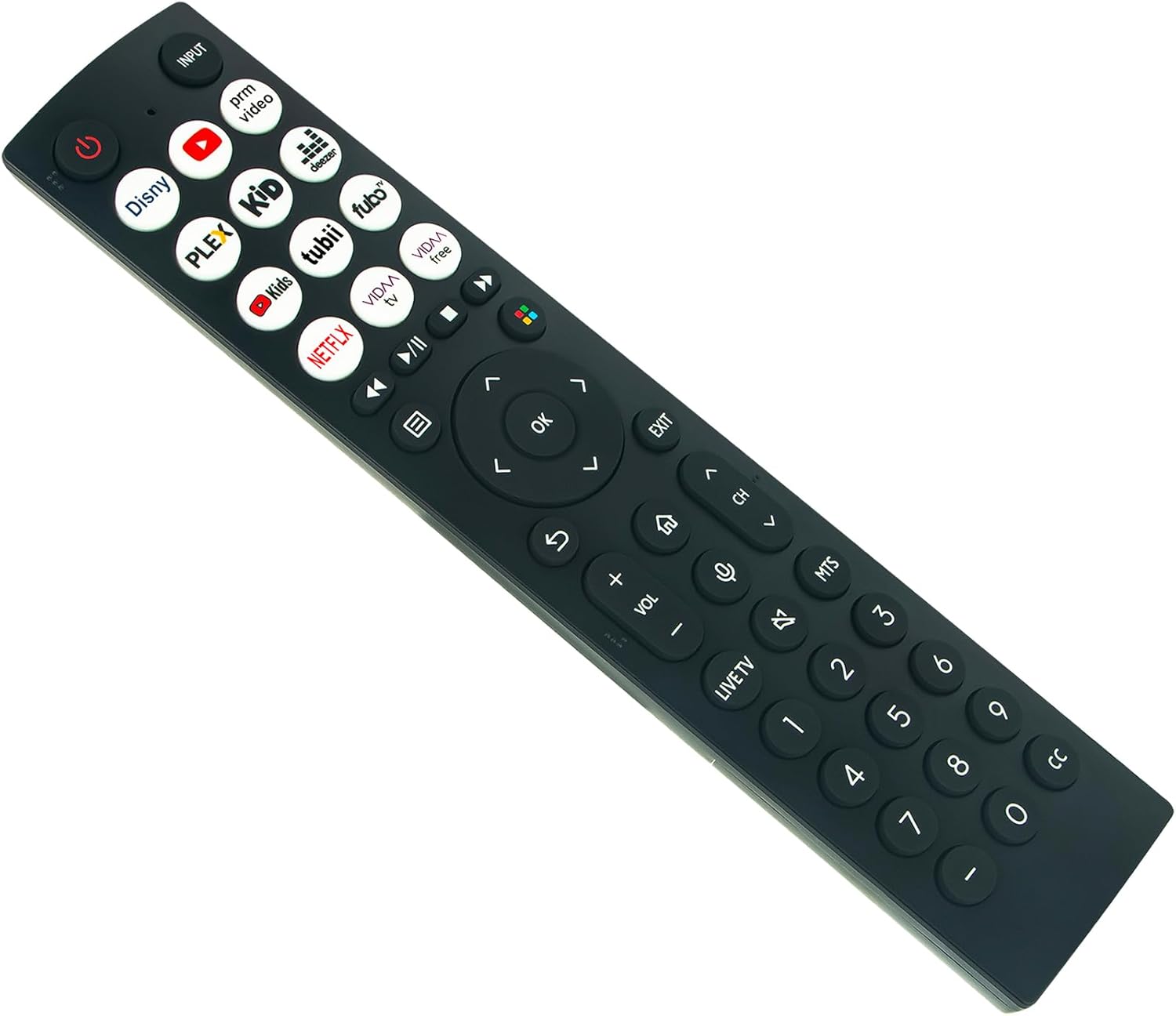 Hisense 55A6KV Voice Replacement Remote Control A7796