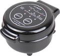 Smart Fried Egg Cooker, 6 Fried Egg Features, Make fried egg like Sunny side up, Over easy etc. It automatically stops with sound alert when done, Non stick coating, Patent applied (BLACK)