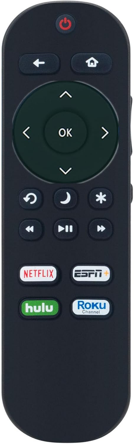 Replace Remote Control Compatible with Philips TV 24PFL4664/F7 65PFL4756/F7 32PFL6452 32PFL4764/F7 40PFL4764/F7 55PFL4864/F7 75PFL4864/F7 50PFL4662/F7 43PFL4962/F7