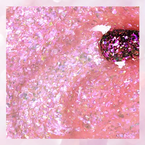 MIZHSE Holographic Nail Polish, Fast Dry C649