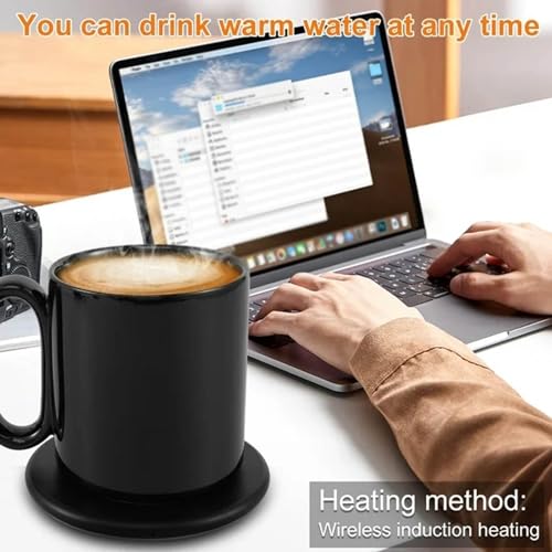 Smart Mug Warmer Set Coffee Cup Heater Electric Coaster for Home Office Desk S1174