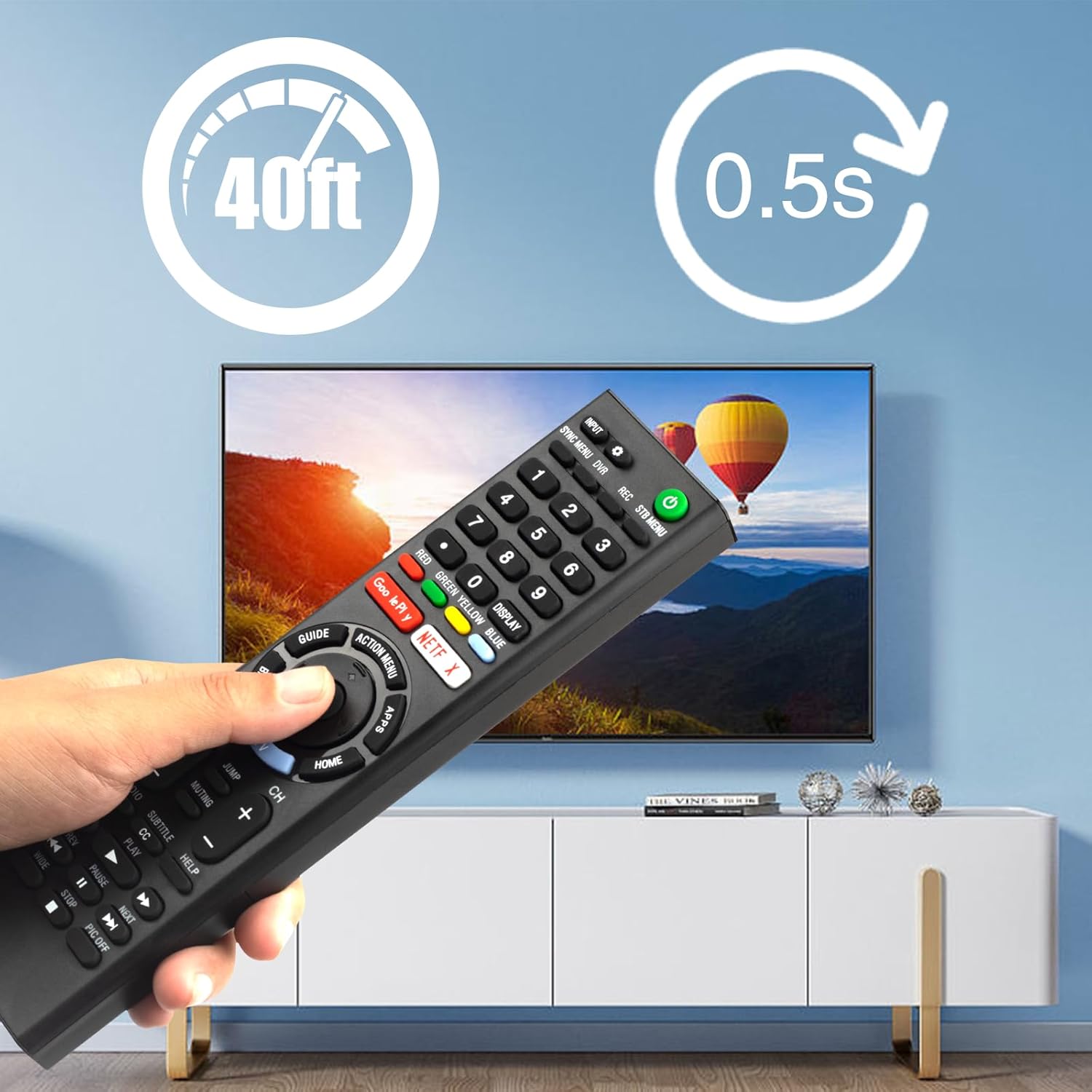 Universal Replacement Remote for Sony TV and Bravia TVs G87864