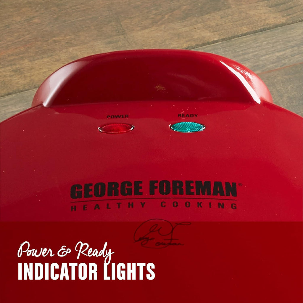 George Foreman Electric Quesadilla Maker, Red, 10 Inch T2137