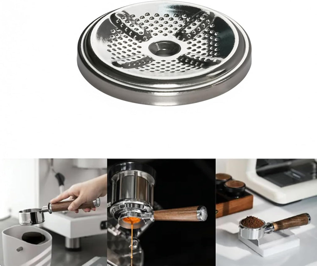Stainless Steel Round Coffee Filter Basket for Coffee Machines (Pack of 2) X48646