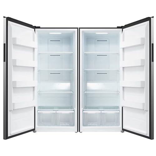 SMETA Upright Freezer 21 cu ft Convertible Refrigerator Freezer T70762