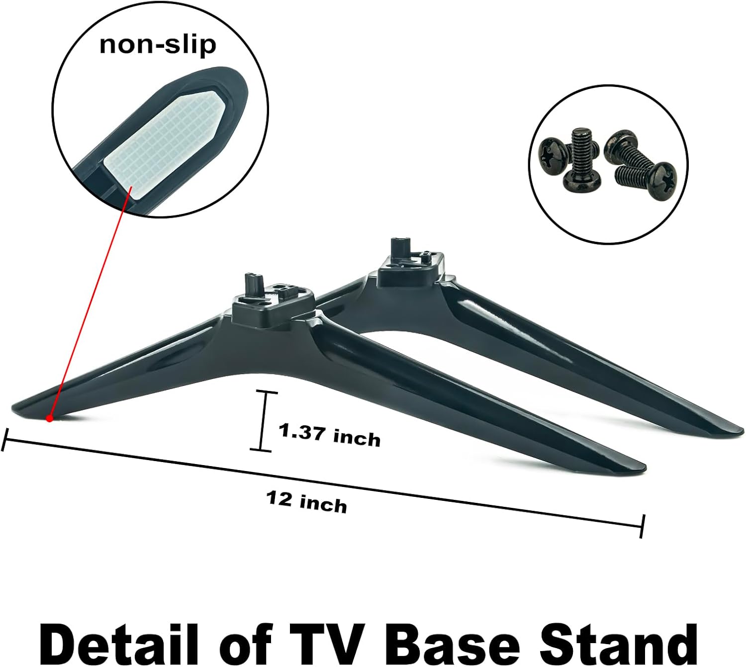 58R6E3 TV Base Stand Legs for Hisense Smart LED TV Z27167