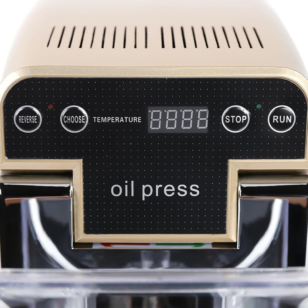 Automatic Oil Press Machine 530W Cold Hot Stainless Steel K3028